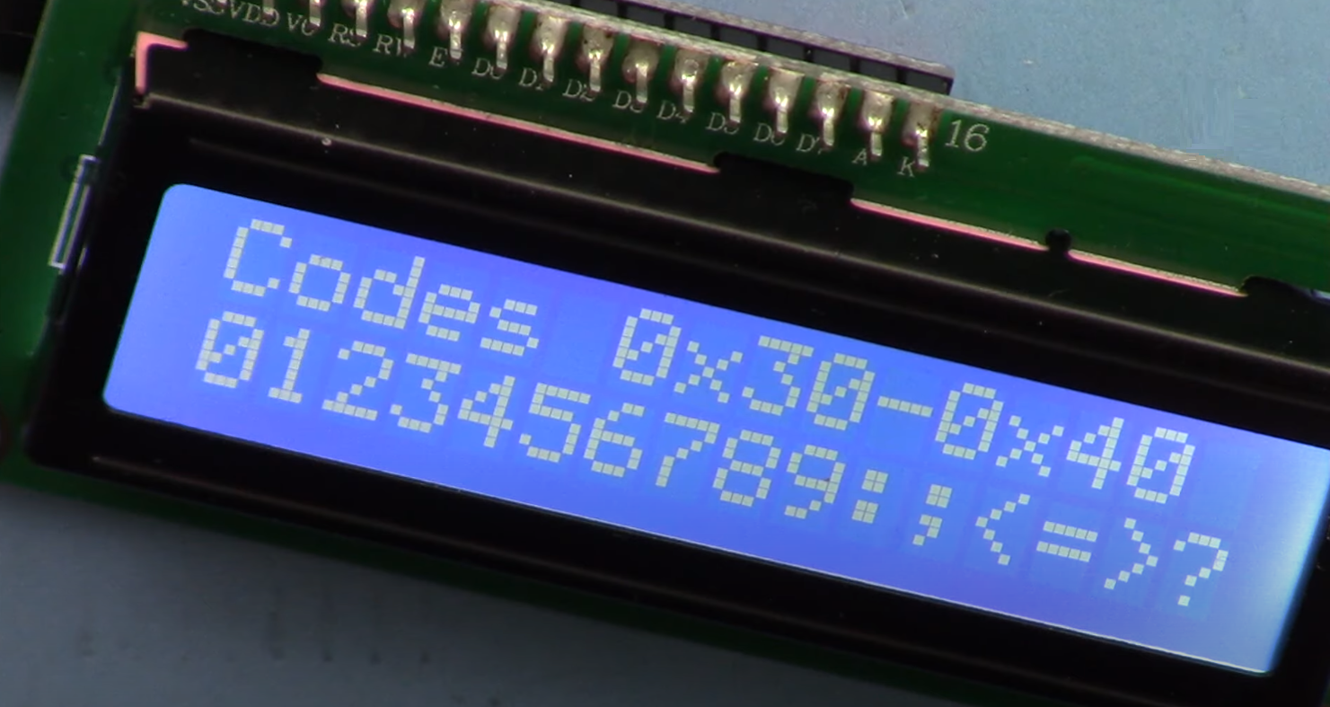 LCD 1602 for Arduino Nano