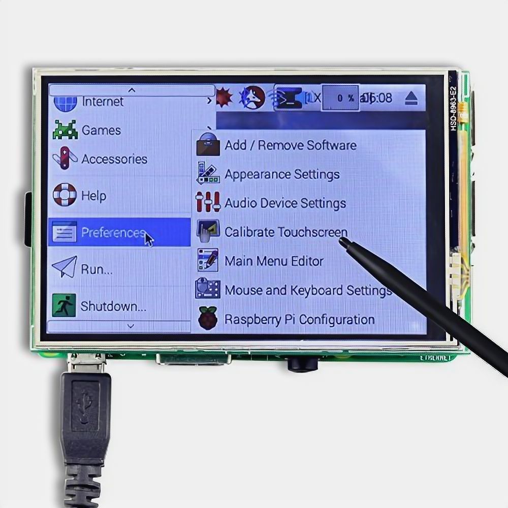Preferences - Calibrate Touchscreen on Raspberry Pi