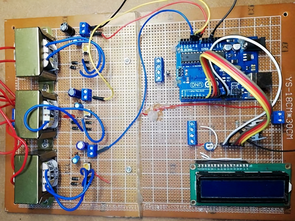 AC Voltage Measurement Using Arduino