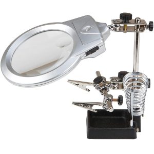 Performance Tool W2004 LED Helping Hands Magnifier