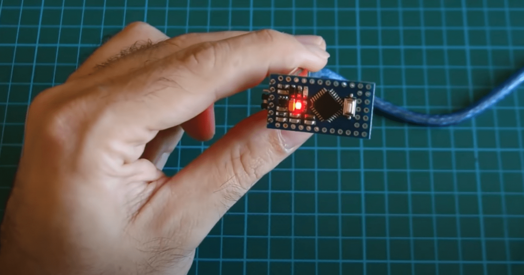 Flashing the Arduino Pro Mini with Arduino Uno or Nano