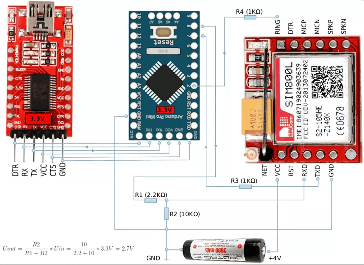 Using SIM800L GSM Module with ESP8266 - NerdyTechy